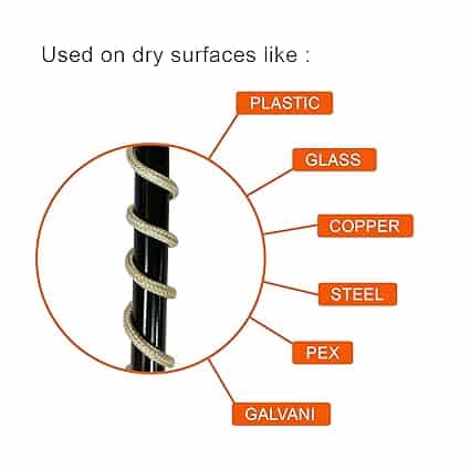 Flexible Electric Pipe Heating cord High 600 Watt Temp 400°C, Volt 230 Size 3 meters (For Dry Surface) - Image 3