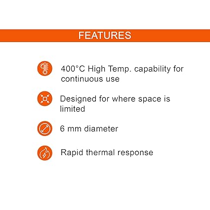 Flexible Electric Pipe Heating cord High 600 Watt Temp 400°C, Volt 230 Size 3 meters (For Dry Surface) - Image 2